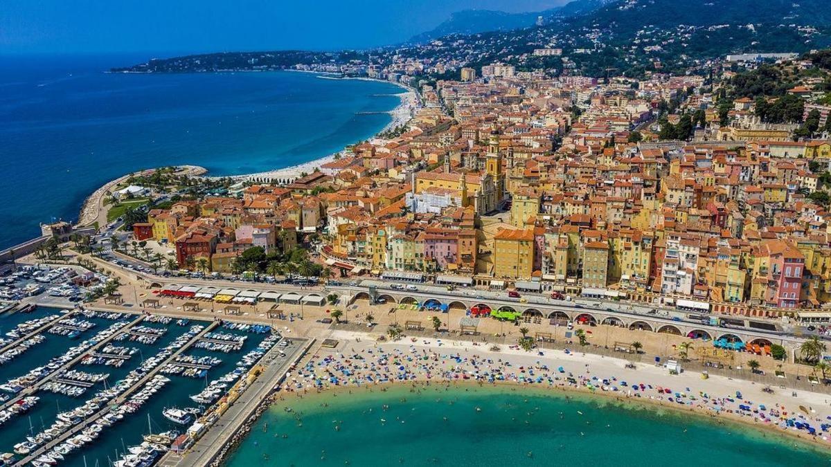 Appartement Moderne Refait A Neuf - 4 Couchages - Menton Exteriör bild
