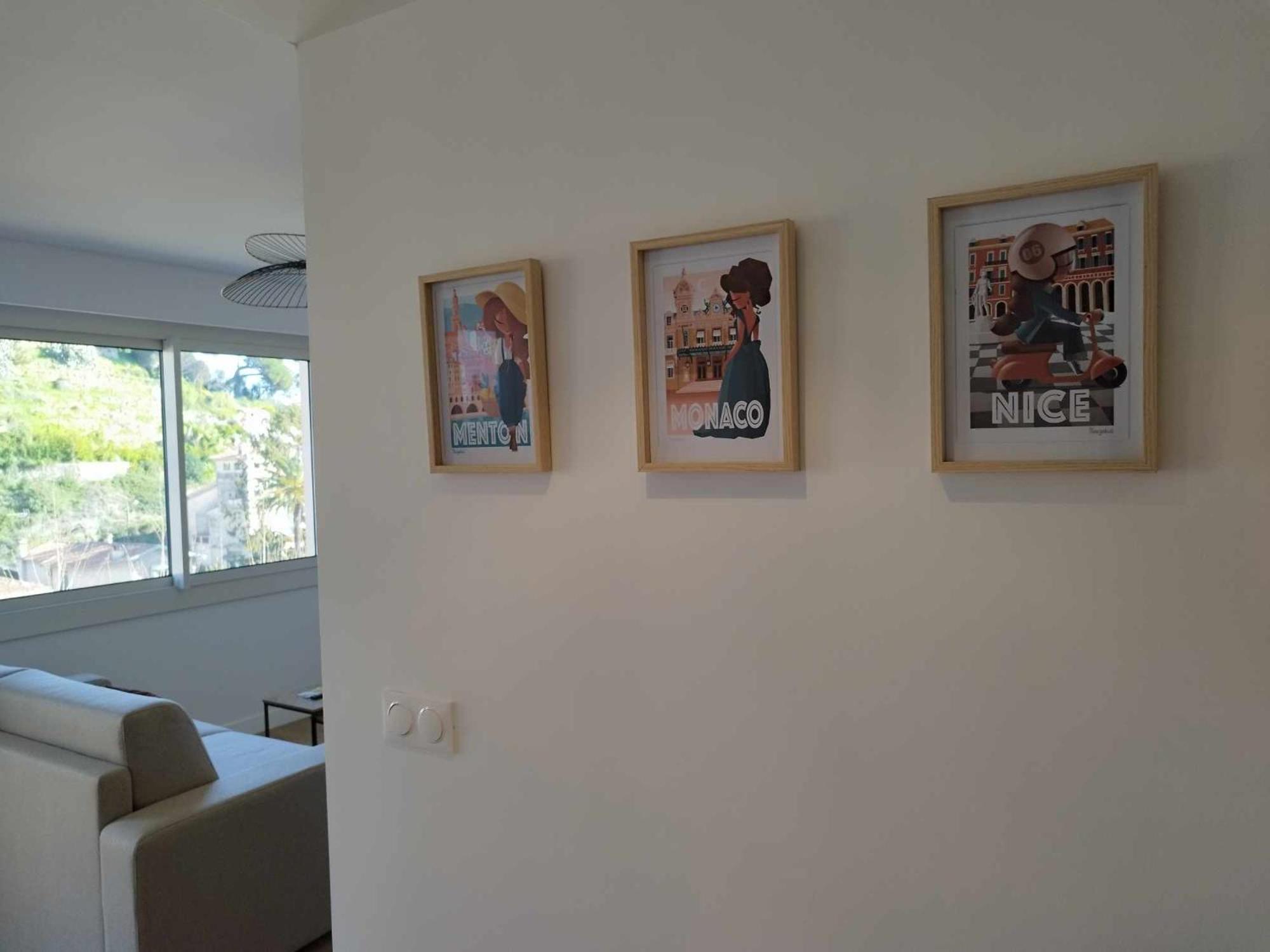 Appartement Moderne Refait A Neuf - 4 Couchages - Menton Exteriör bild